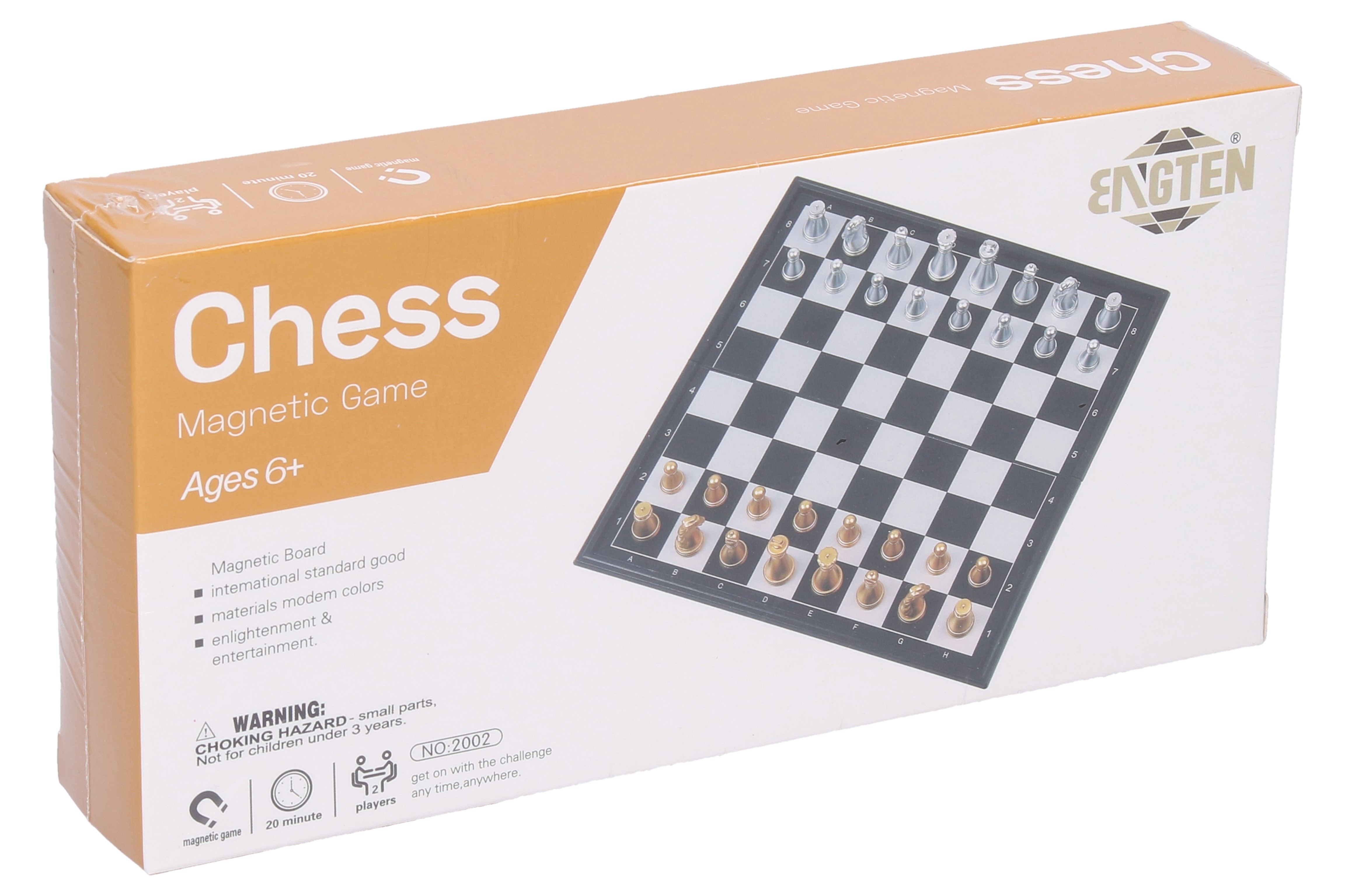 Šachy magnetické 20x20 cm