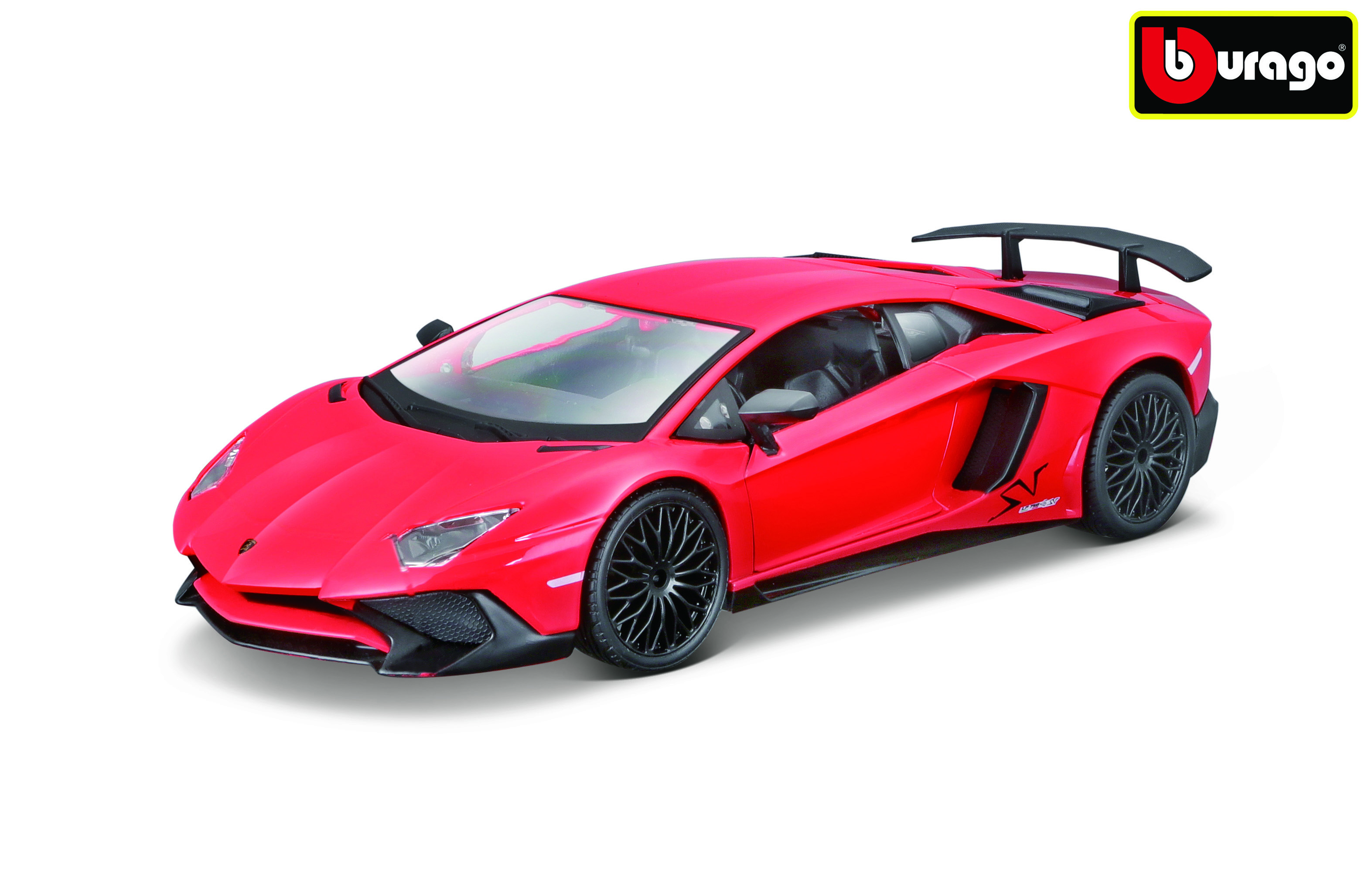 Bburago 1:24 Lamborghini Aventador LP 750-4 SV Red
