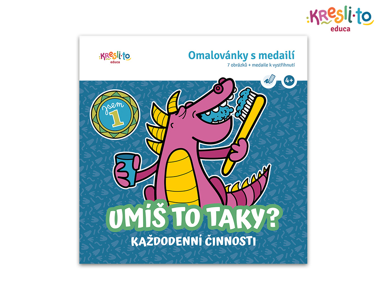 Omalovánky Umíš to taky? - Každodenní činnosti