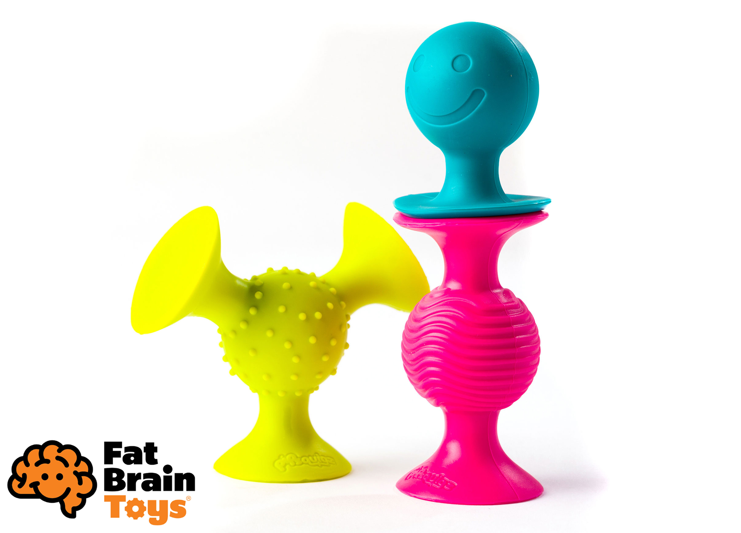 Fat Brain Chrastítka pipSquiz 3ks