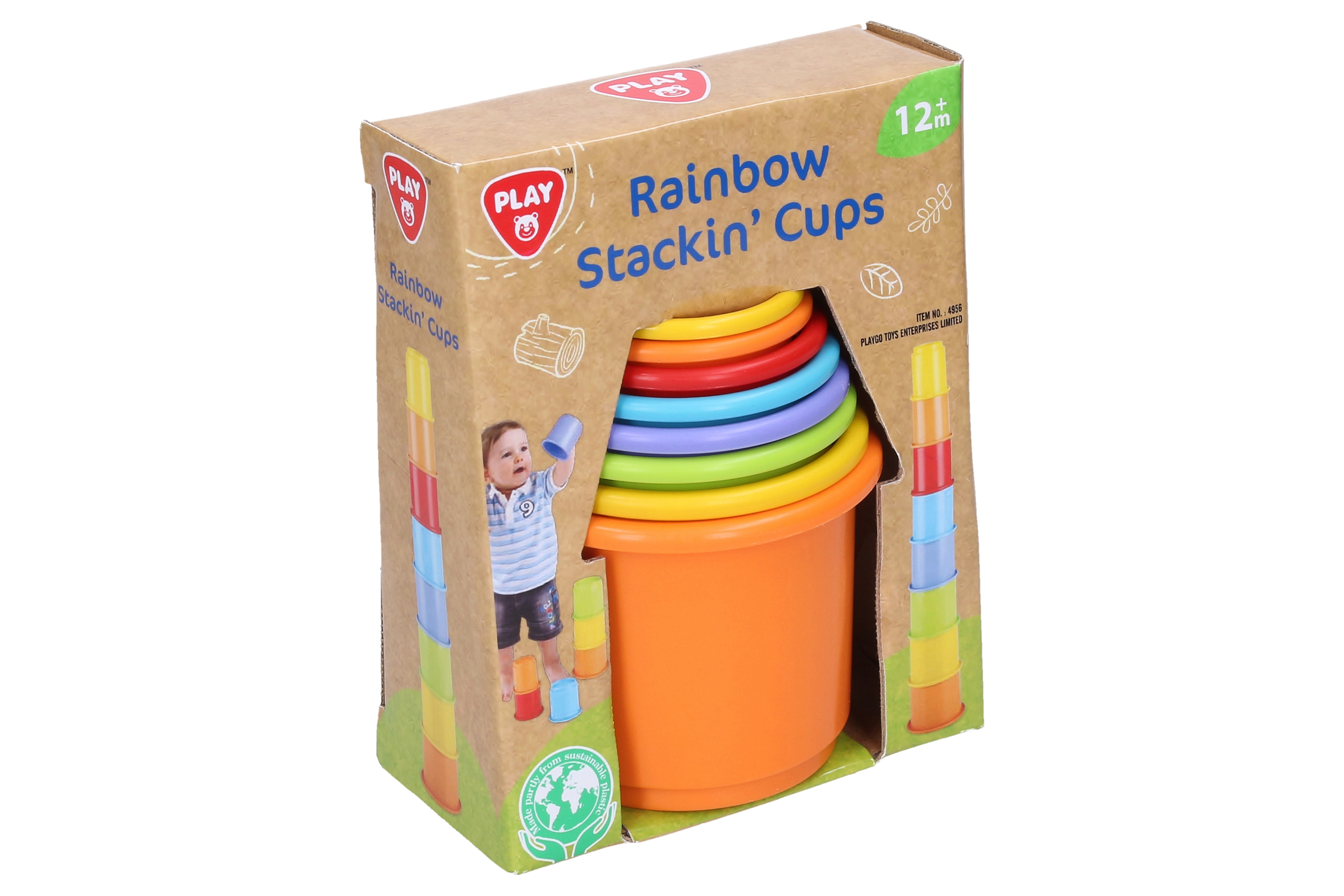 Playgo Vkládací kelímky 8 ks