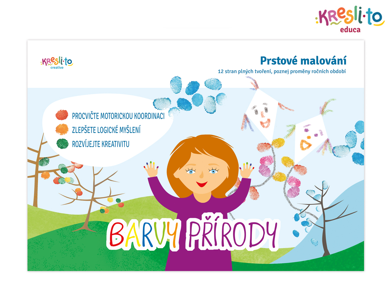 Prstové malování - Barvy přírody