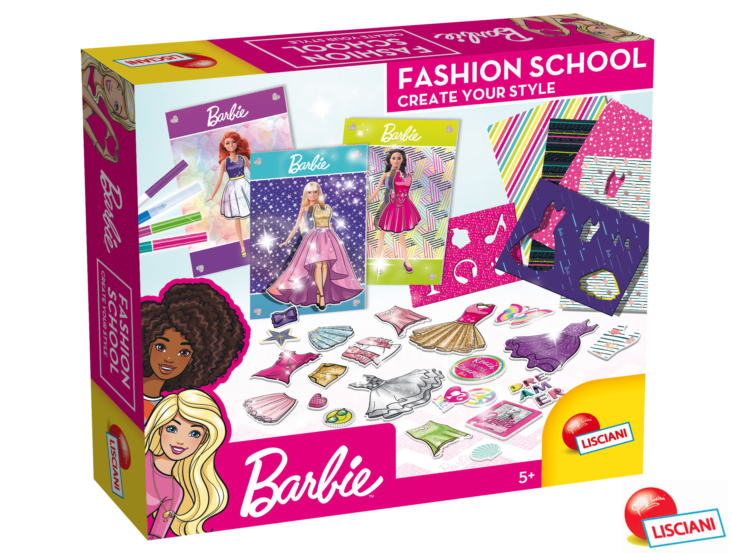 Lisciani Barbie návrhářské studio