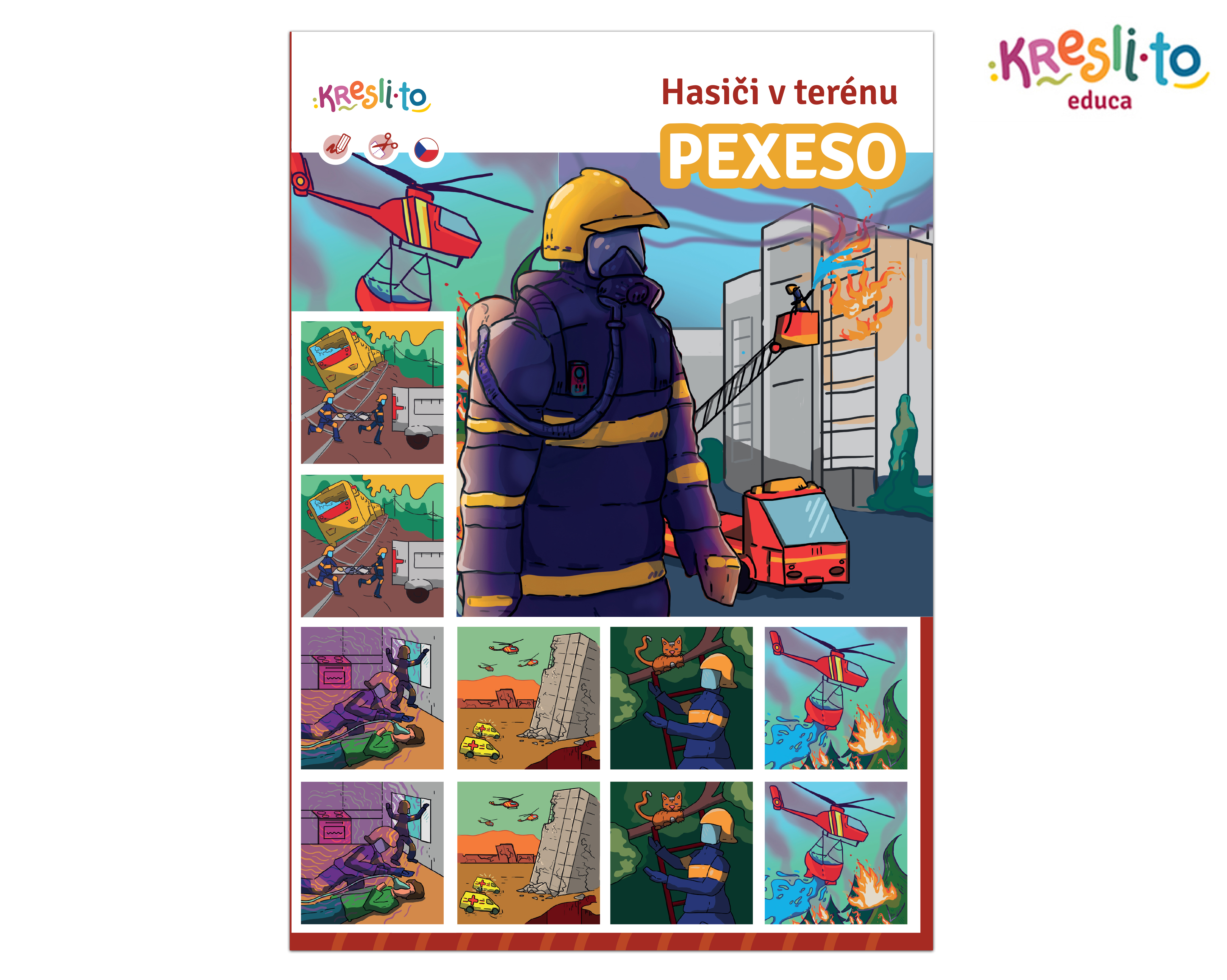 Pexeso Hasiči v akci