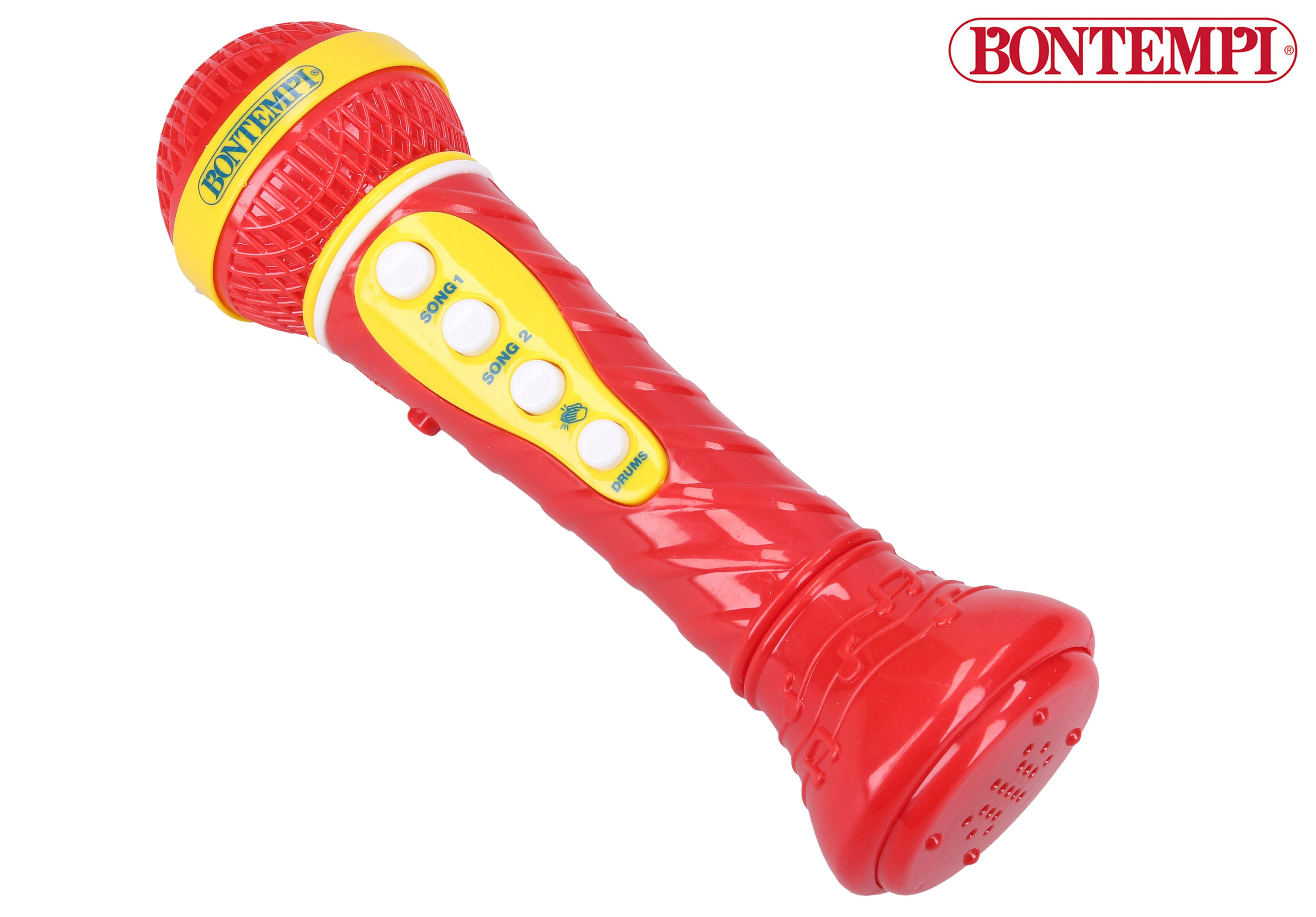 Bontempi Mikrofon Voice Sing-a-Long červený