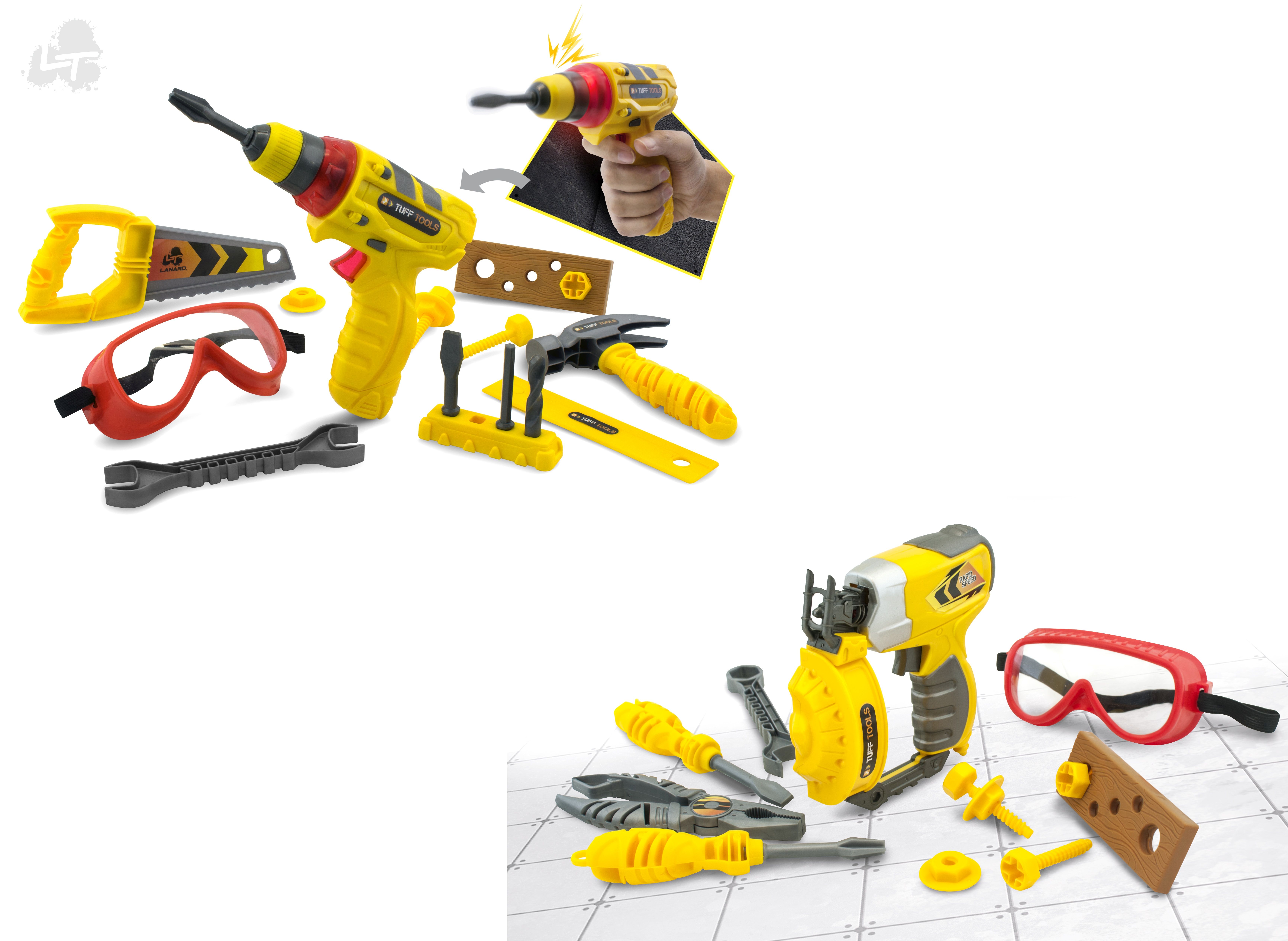 Tuff Tools Nářadí set s brýlemi