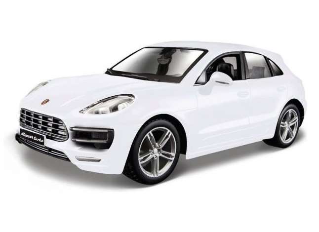 Bburago 1:24 Plus Porsche Macan White