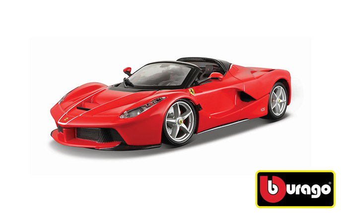 Bburago 1:24 La Ferrari Aperta červená