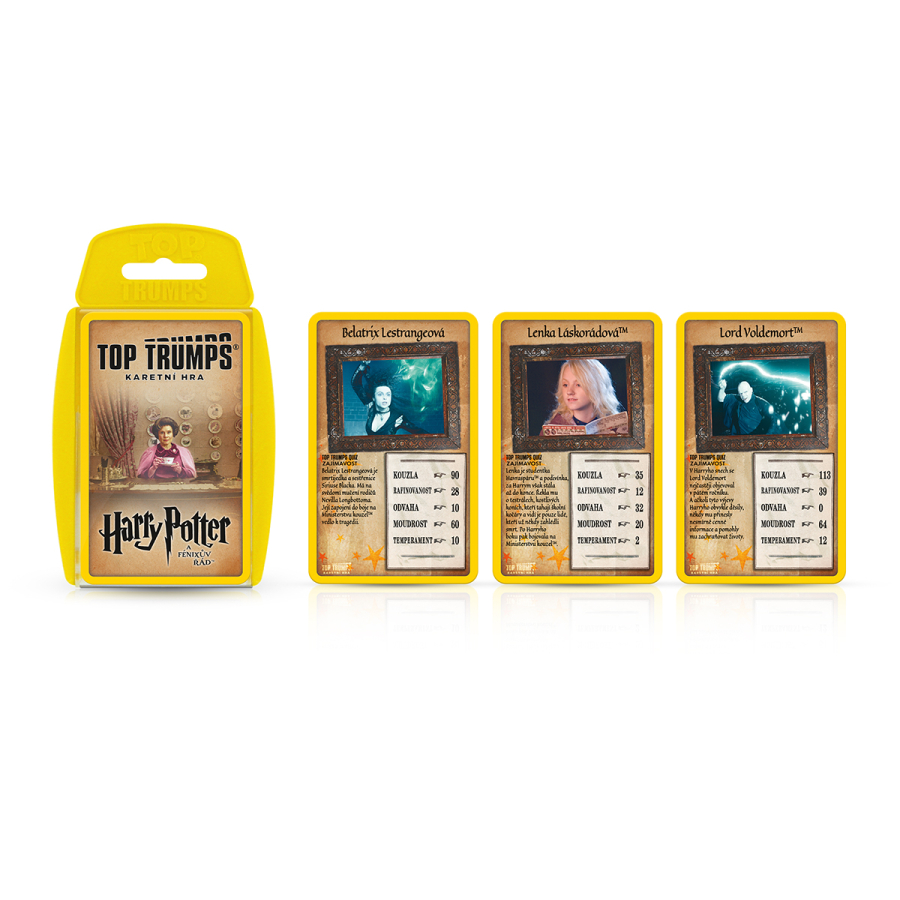 TOP TRUMPS Harry Potter a Fénixův řád