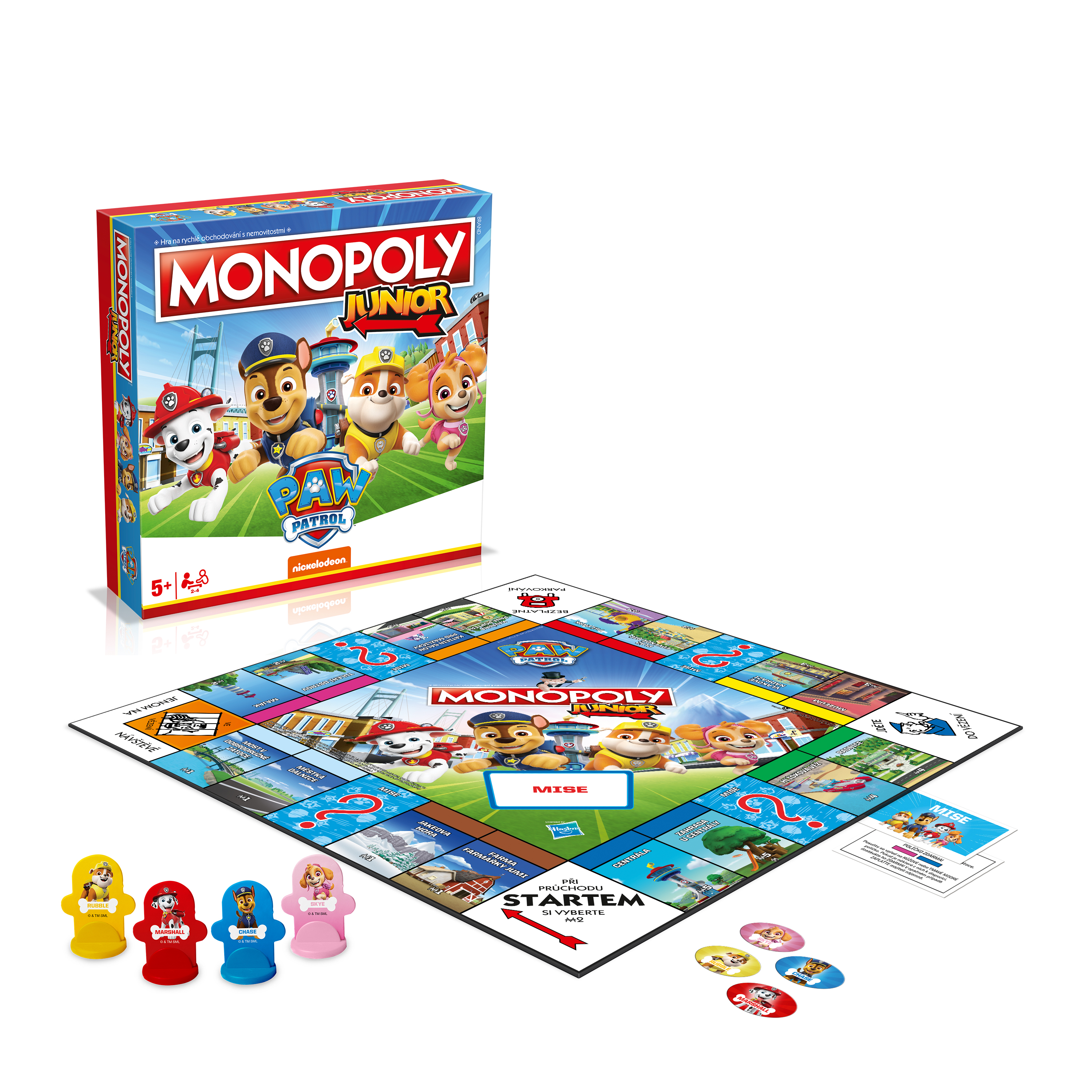 Monopoly Junior Paw Patrol CZ