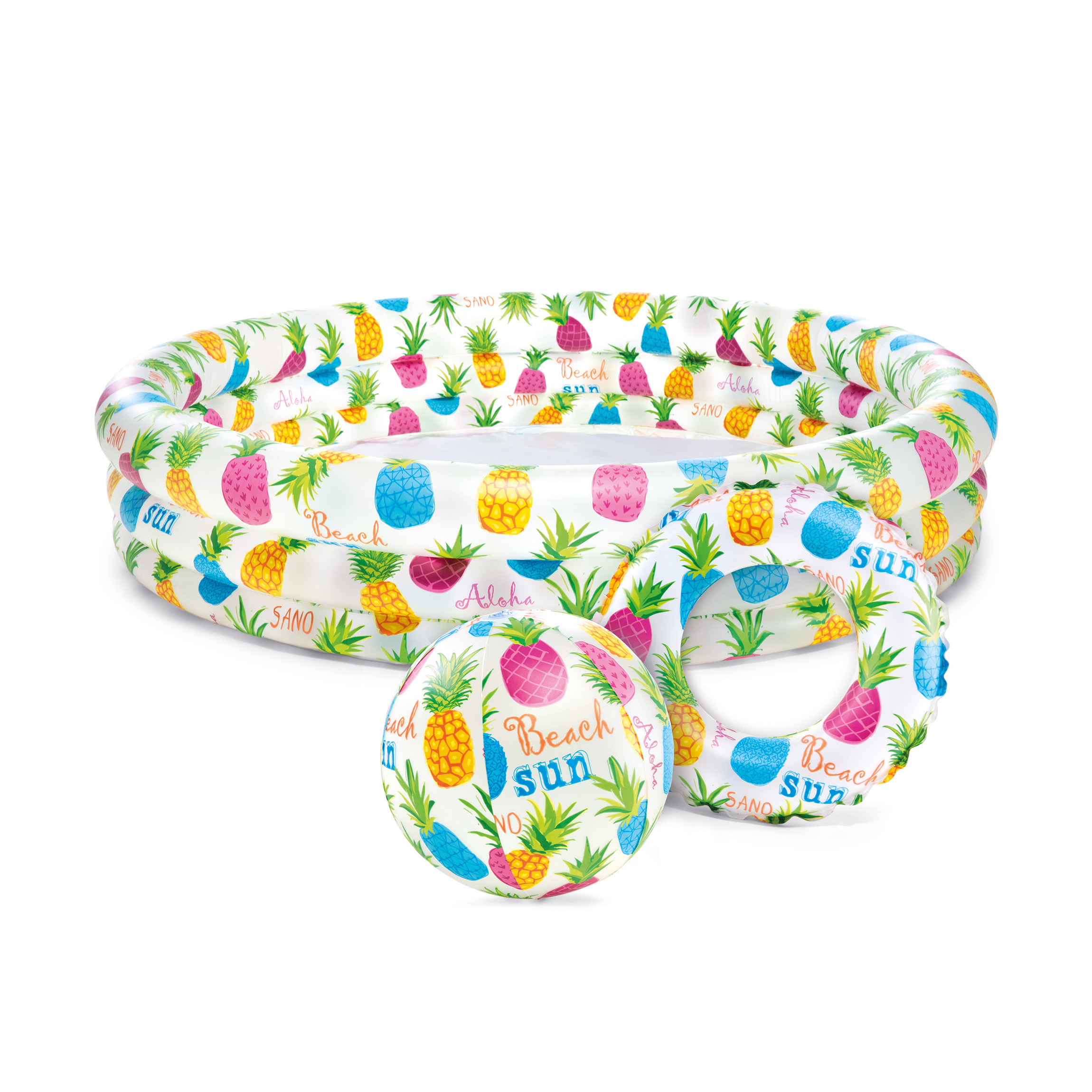 59469NP Bazén - ovoce set 132 x 28 cm