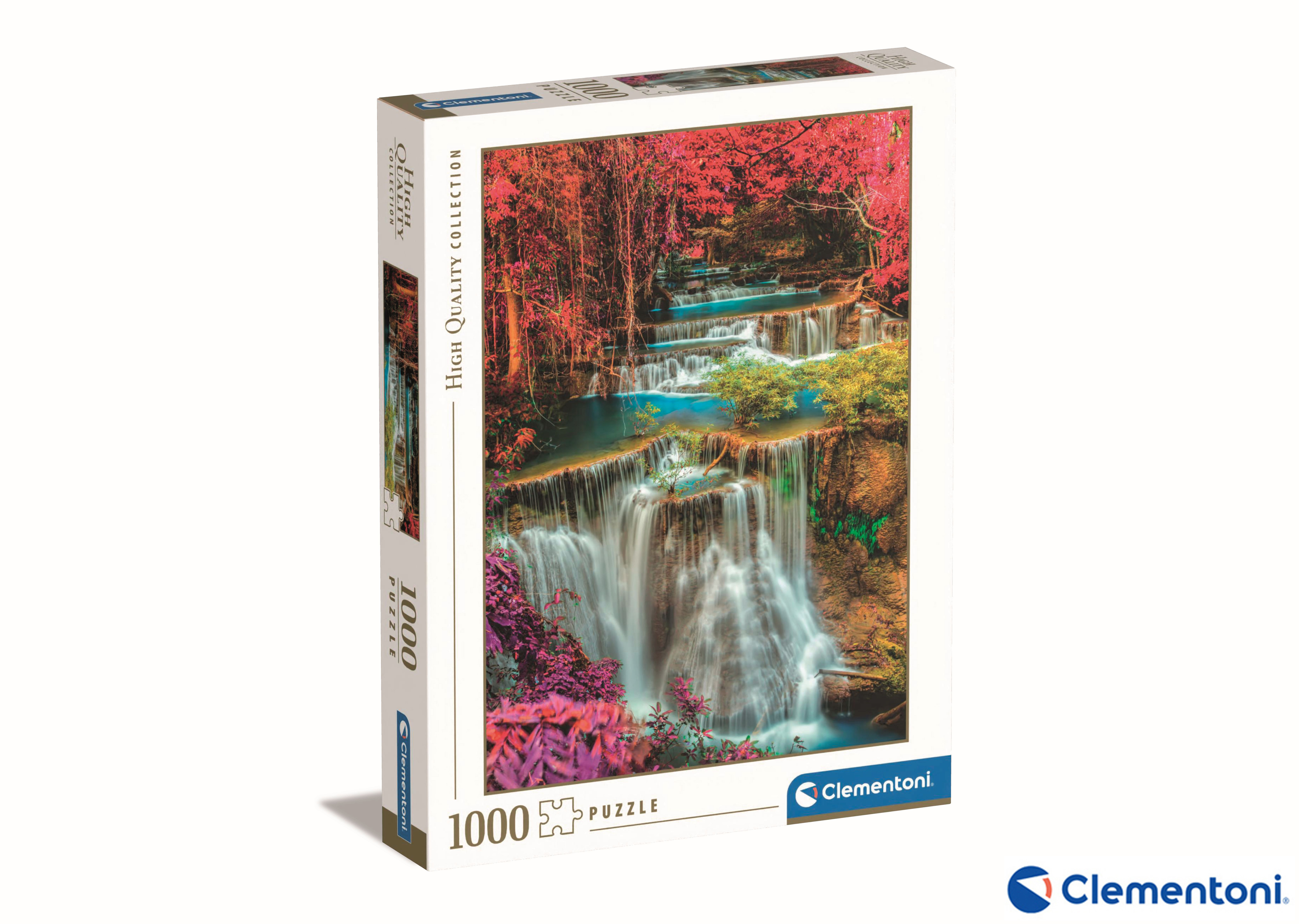 Clementoni Puzzle 1000 Colourful thai falls