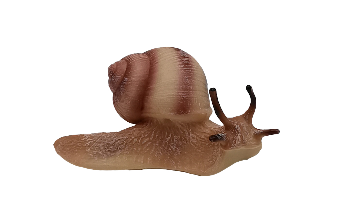 A - Figurka Hlemýžď pruhovaný 9 cm