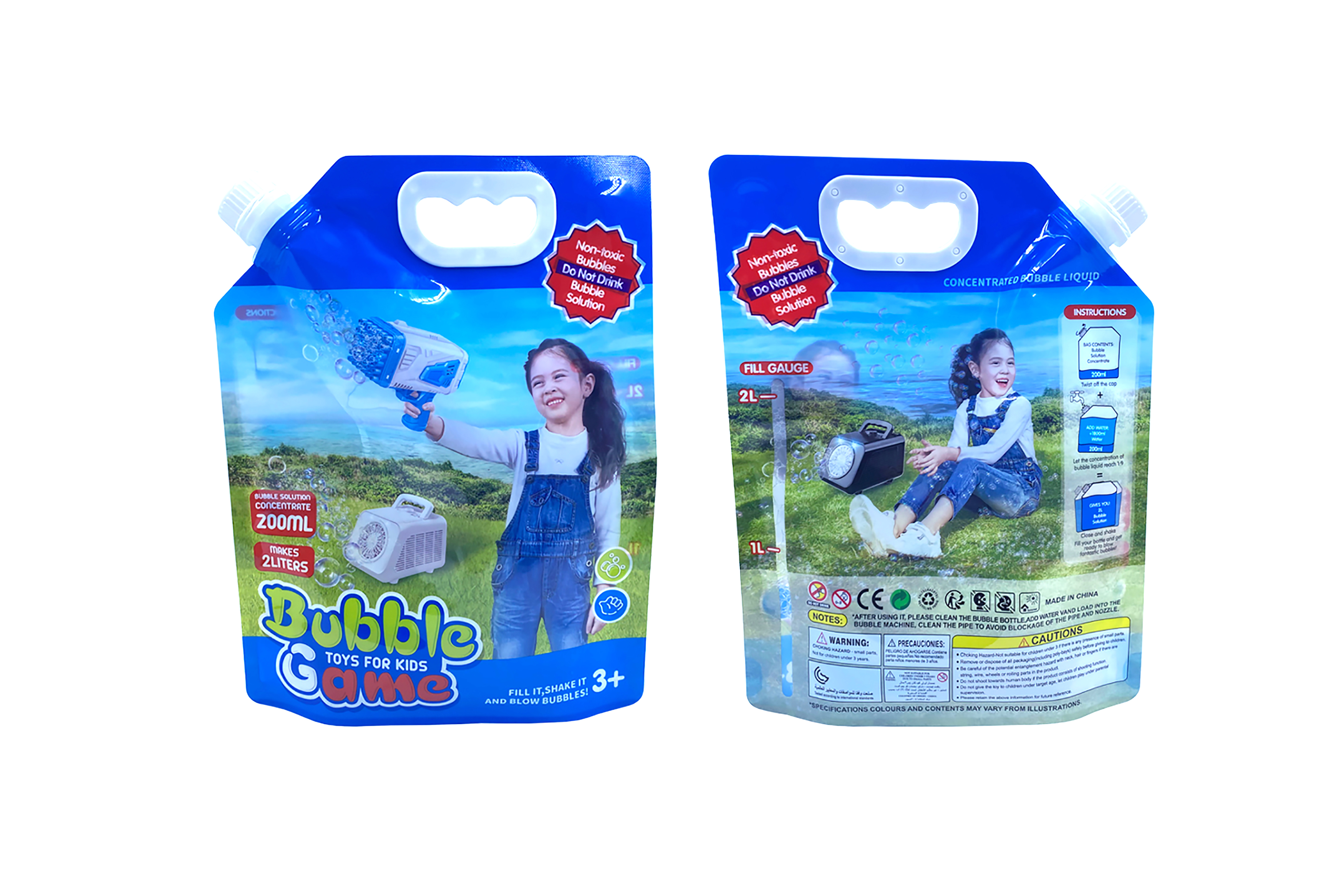 Náplň do bublifuku koncentrát 200 ml
