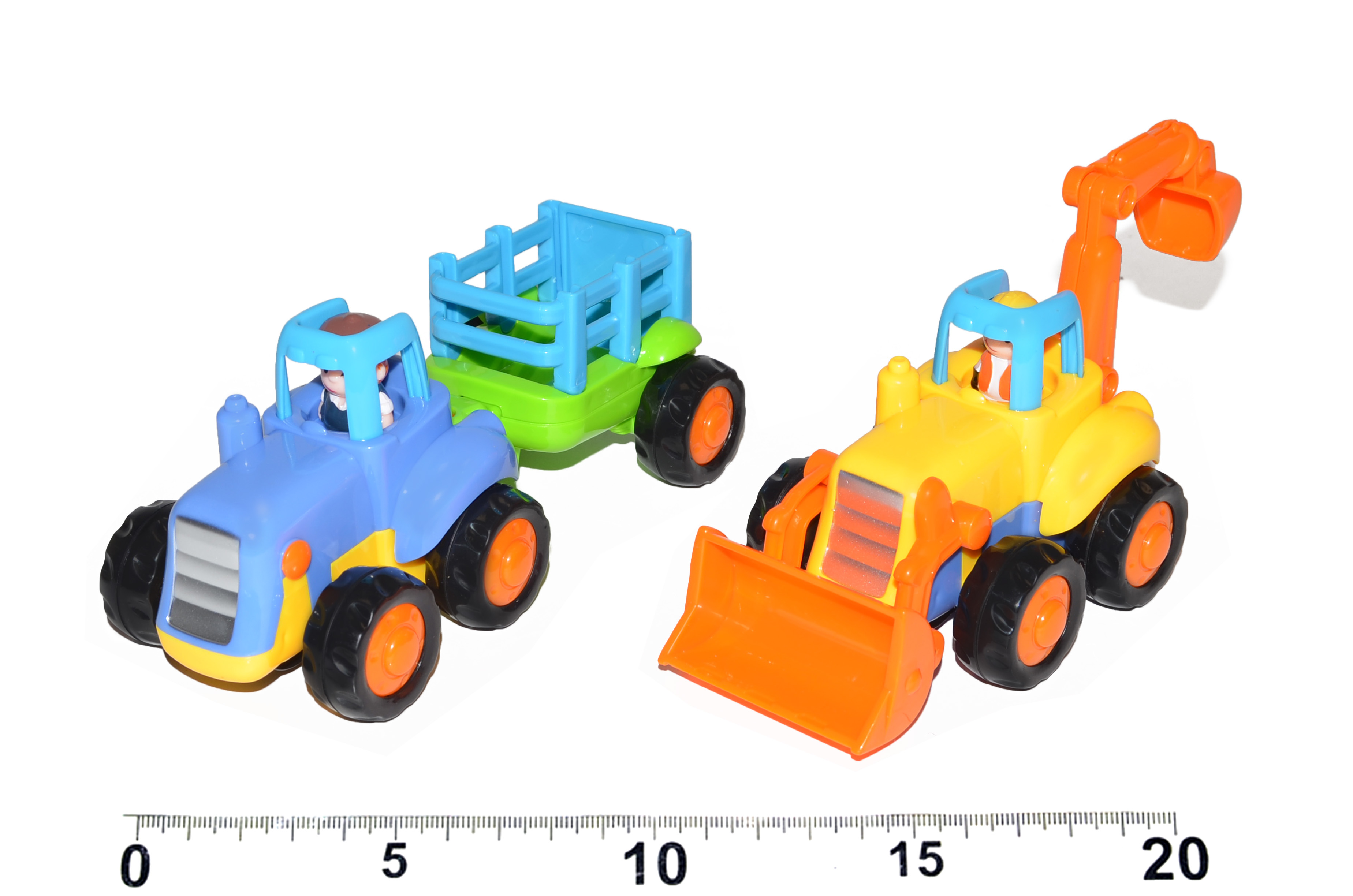 Traktor a Bagr se setrvačníkem 16 cm