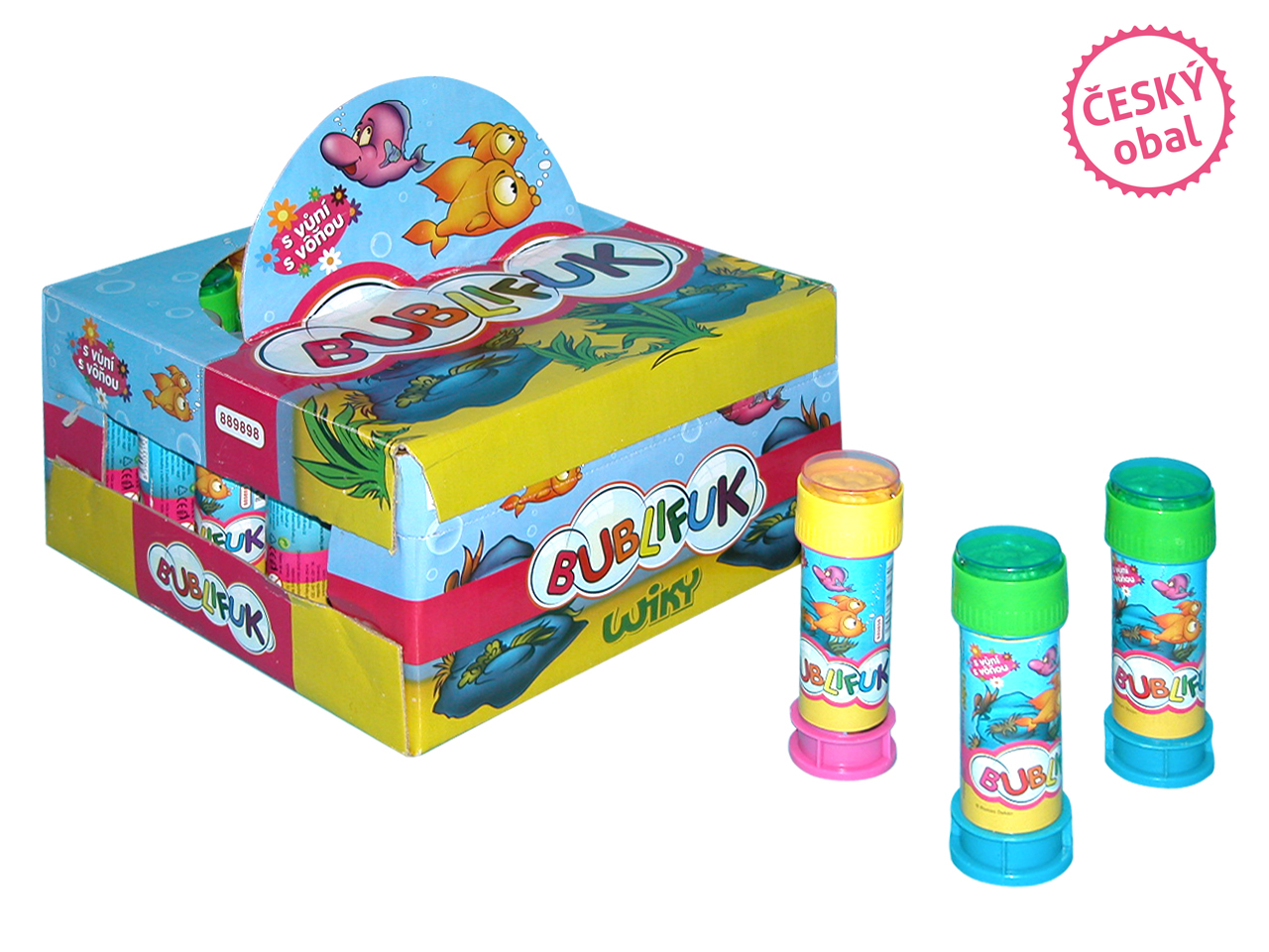 Bublifuk Mořský svět 50 ml - Český obal