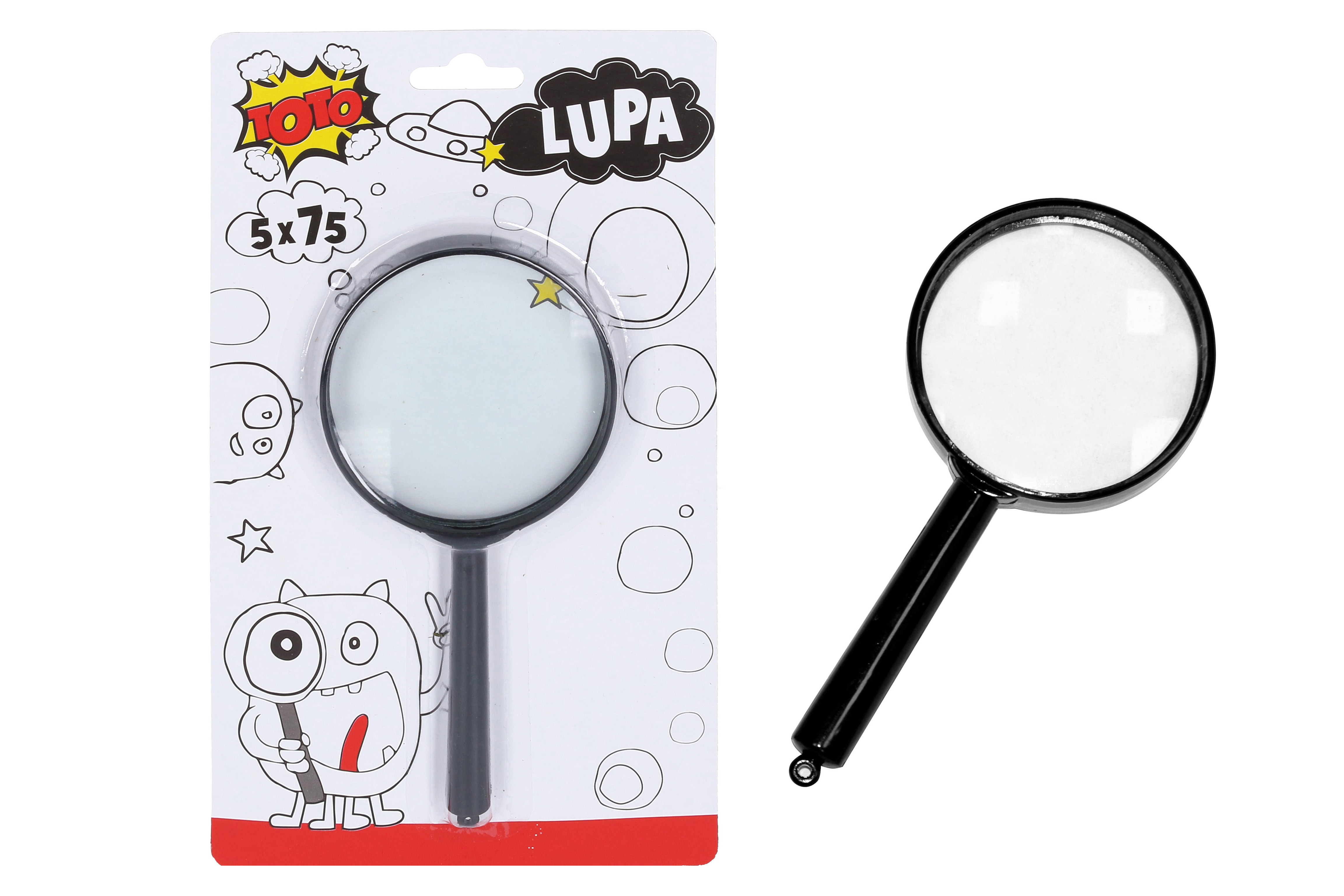 Lupa 5x75 mm