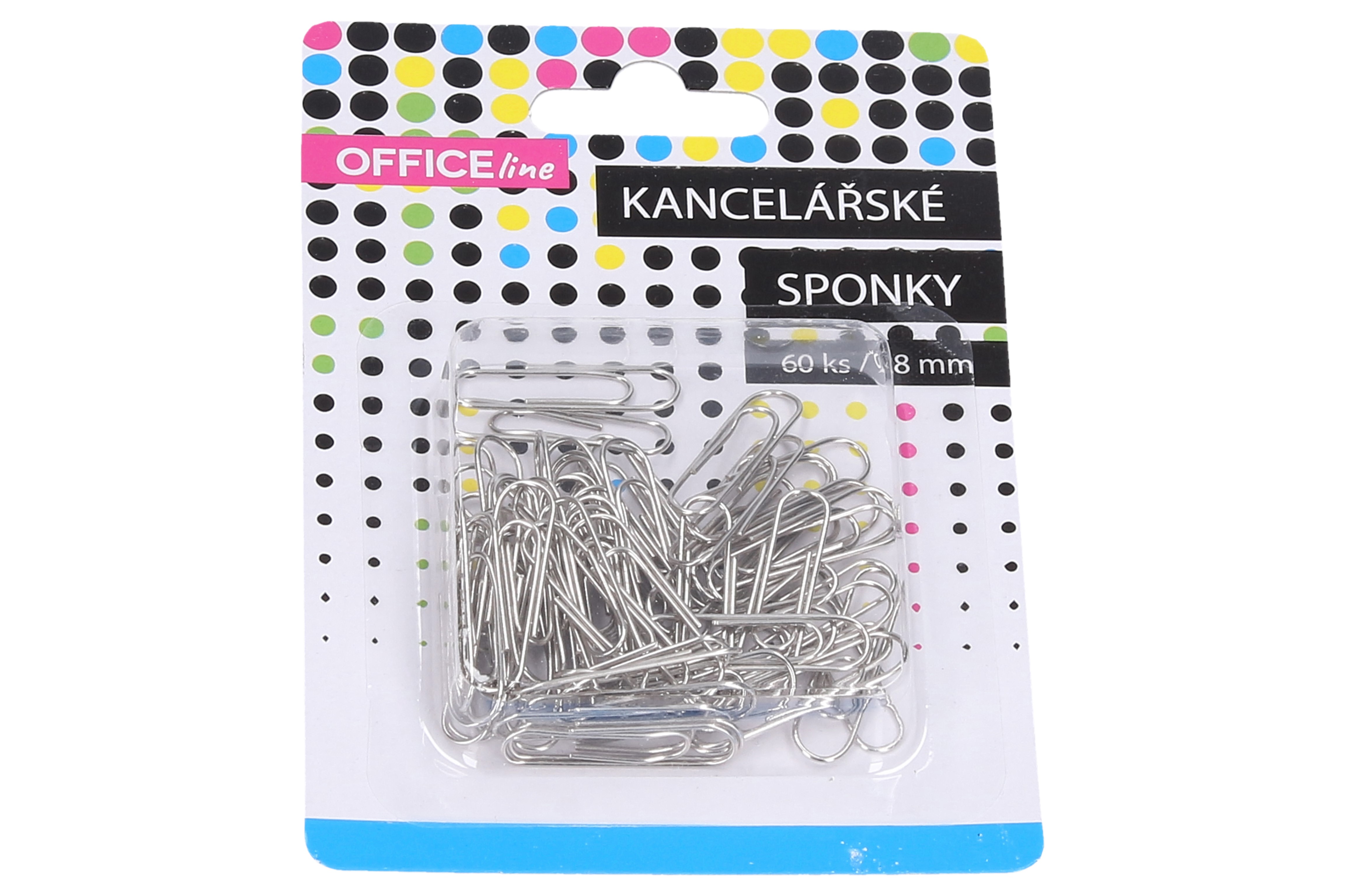 Sponka kancelářská 60 ks, 28 mm