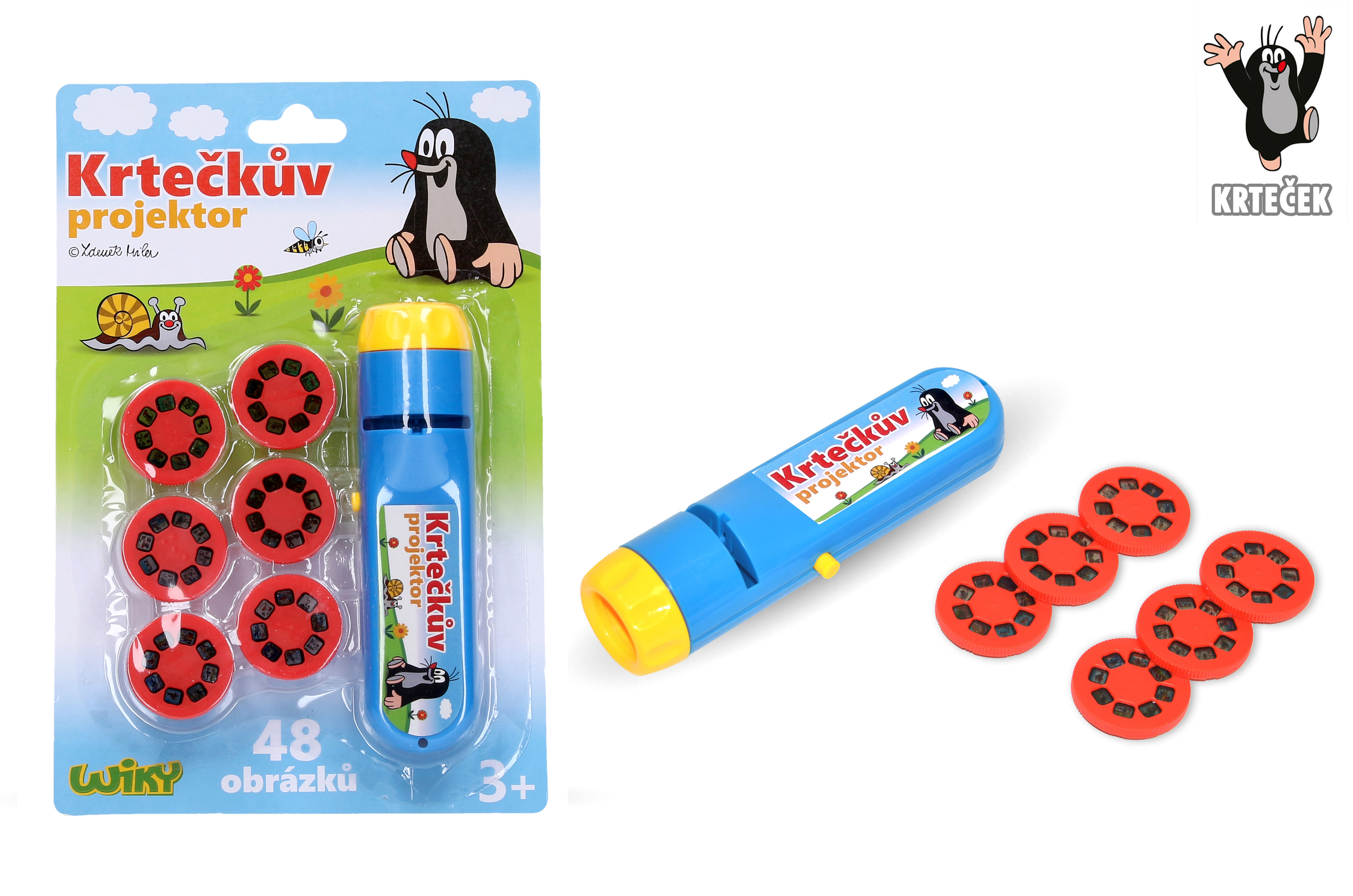 Projektor Krtek 48 snímků