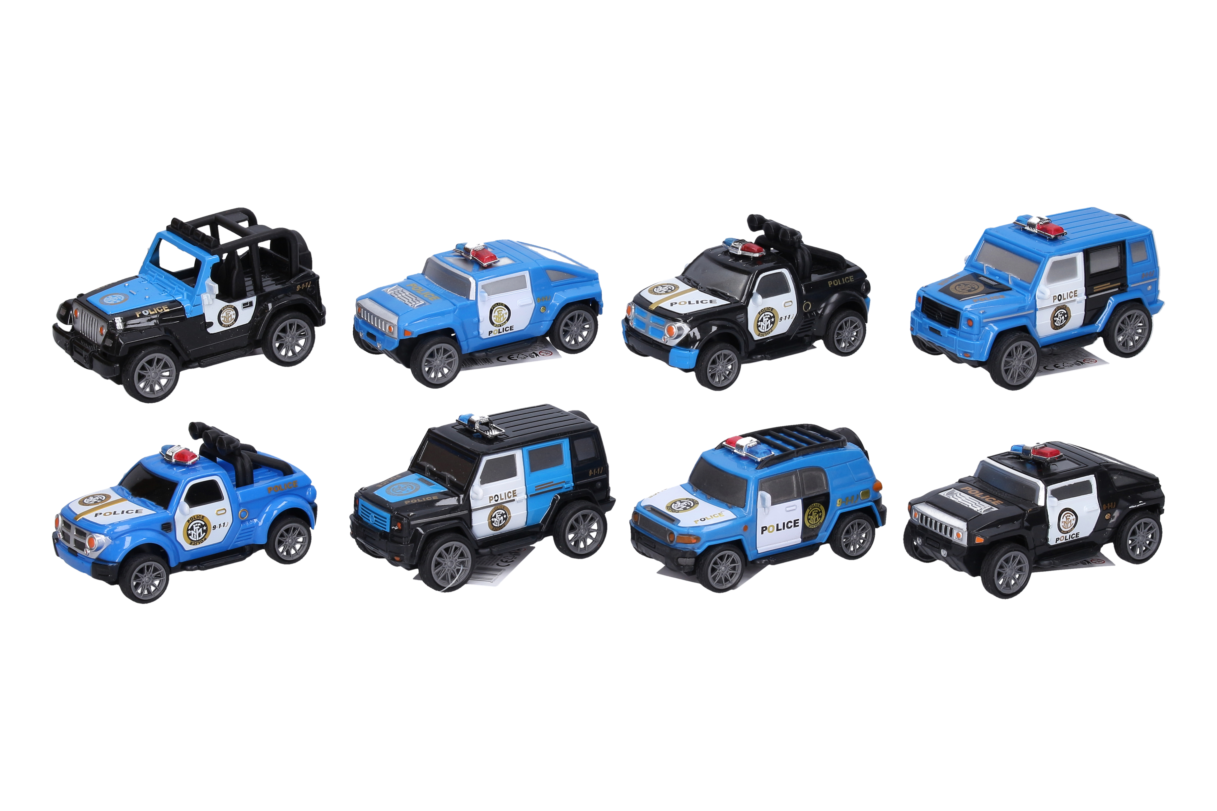 Auto policejní zásahové 10 cm