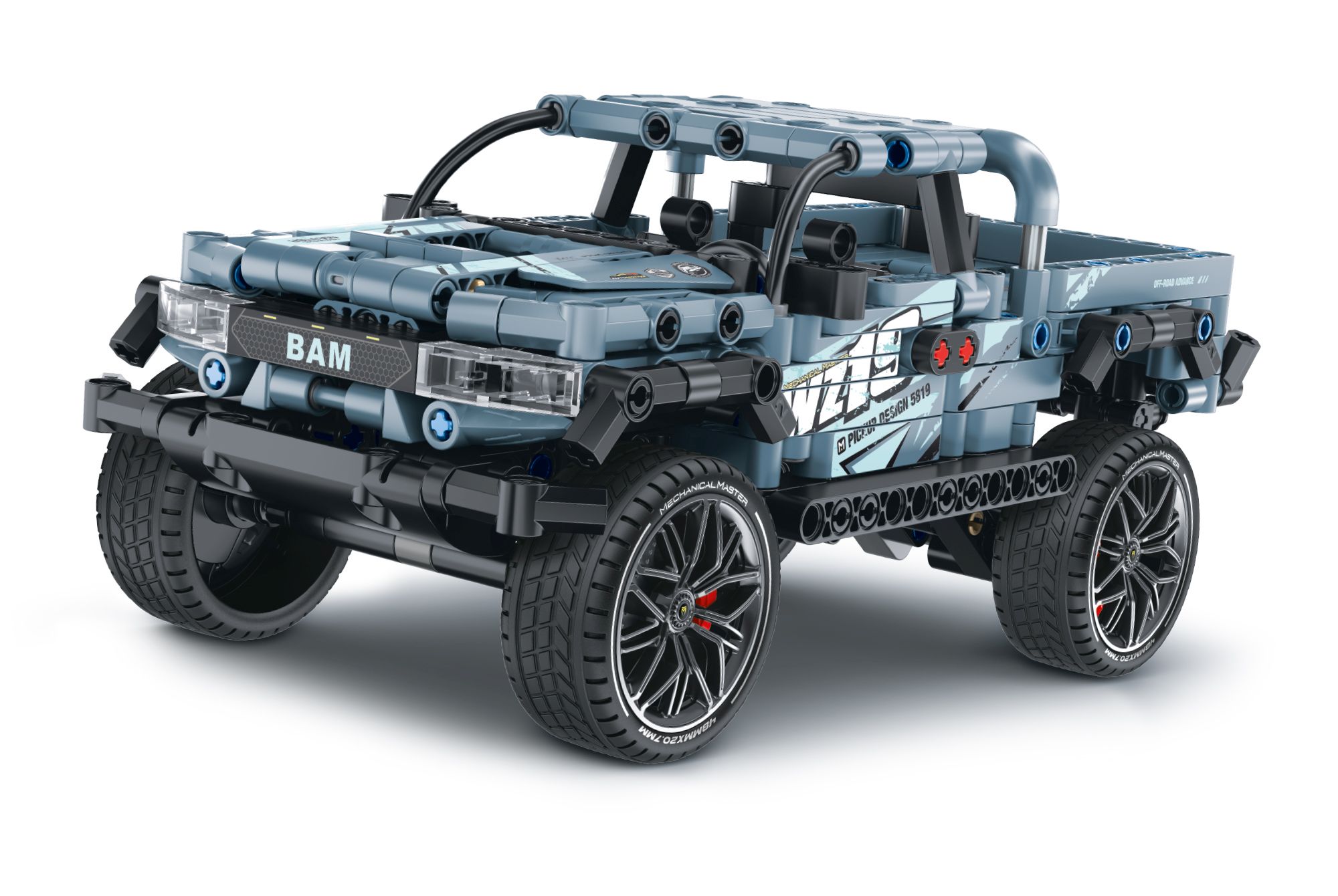 iM.Master Stavebnice auto s korbou 23,2x11x10,2 cm